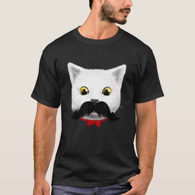 Camiseta Cat Mouse Cute Cat Parody (Frente)