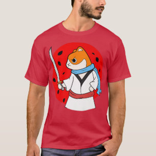 Camiseta Cat Mythos Bushido Ronin Japonês Samurai (2)