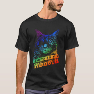 Camiseta Cat Não Existe Planeta B - As Alterações Climática