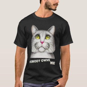 Camiseta Cat Ninguém me pertence
