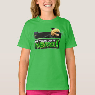Camiseta Cat Noir   Seja Seu Próprio Herói