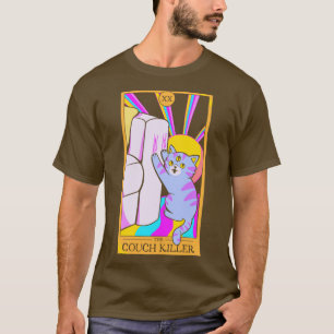 Camiseta Cat O Assassino do Sofá por Tobe Fonseca