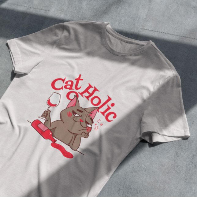 Camiseta Cat O Holic (Criador carregado)