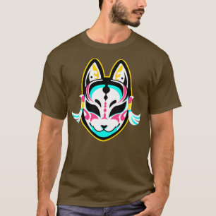 Camiseta Cat Oni Mask