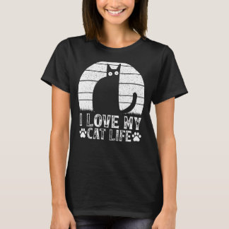 Camiseta Cat Owner Cat I Love My Cat Life Cat Meme