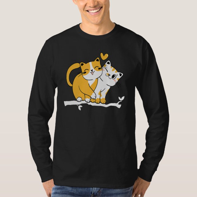 Camiseta Cat Owner Cute Cat  Baby Cats Owner I Cute Cats (Frente)