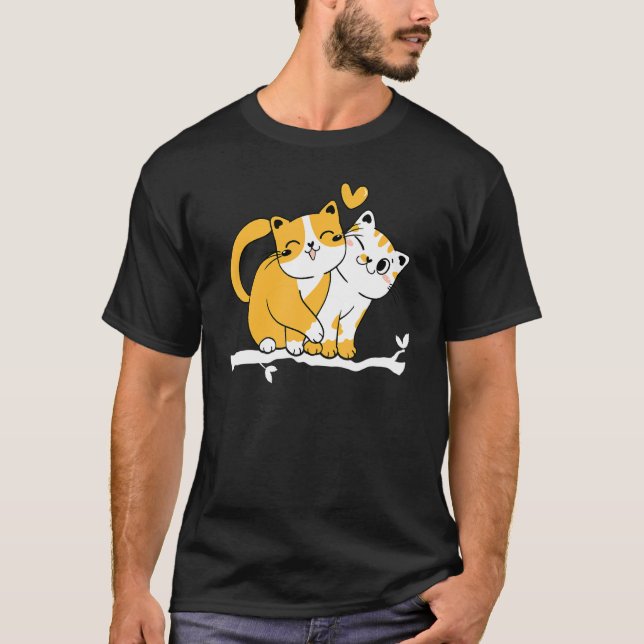 Camiseta Cat Owner Cute Cat  Baby Cats Owner I Cute Cats (Frente)