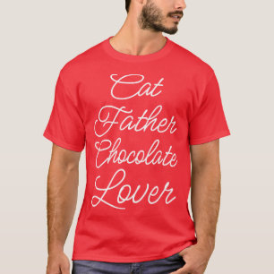 Camiseta Cat Padre Chocolate Lover II