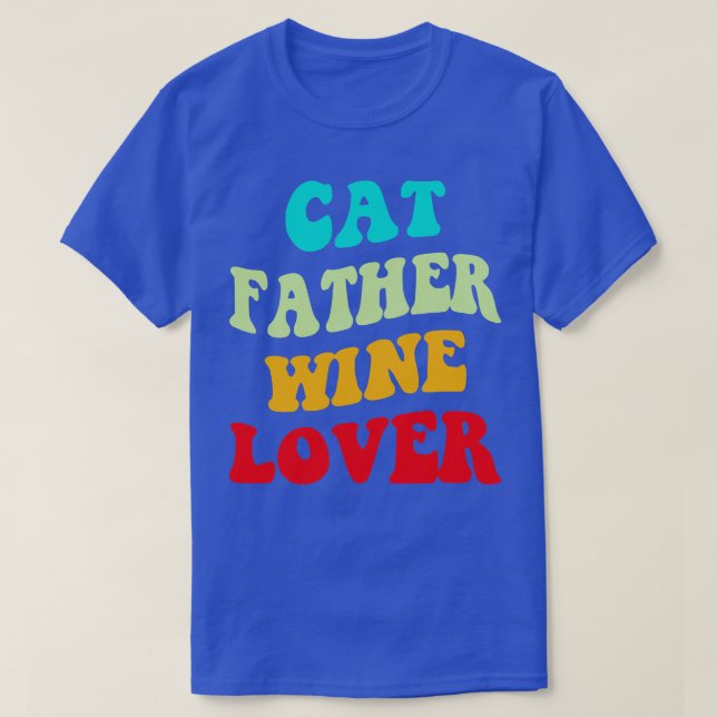 Camiseta Cat Padre Wine Lover III (Frente do Design)