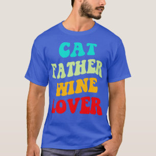 Camiseta Cat Padre Wine Lover III
