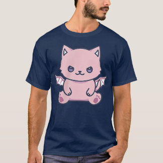 Camiseta Cat Pastel Goth Cute Kawaii Aesthetic Lover Owner 