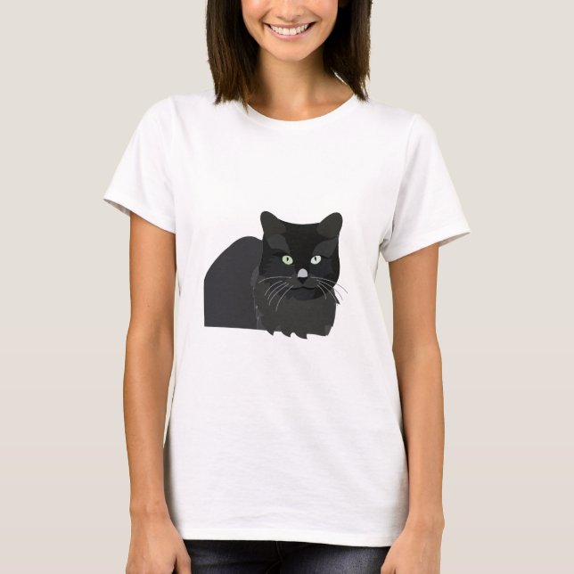 Camiseta Cat Pet Animal (Frente)