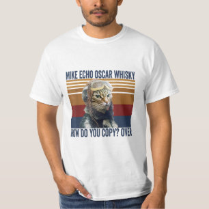 Camiseta Cat Pilot Mike Echo Oscar Whisky Como Copiar