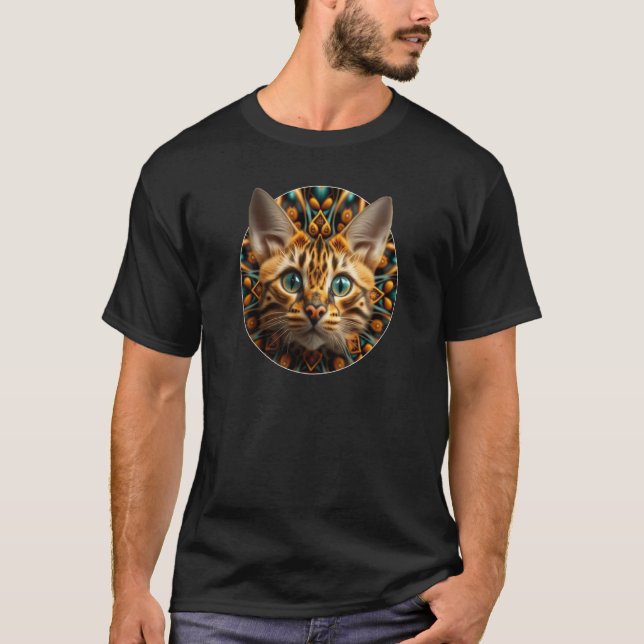 Camiseta Cat Portal From Another Dimension of Cats (Frente)