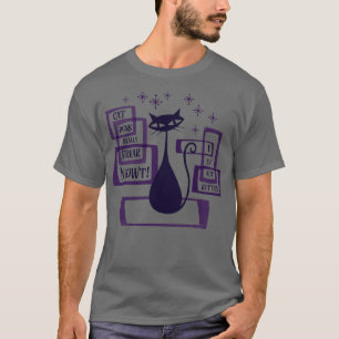 Camiseta Cat Puns Realmente Freak Meowt