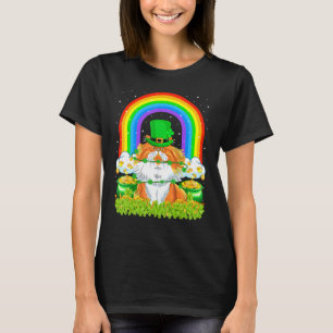 Camiseta Cat Rainbow Leprechaun Persa Cat Rua Patrick