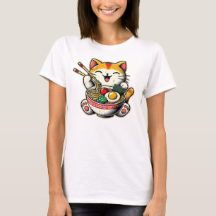 Camiseta Cat Ramen T-Shirt