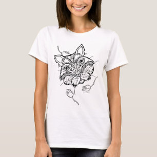 CAMISETA CAT & RATOS VOCÊ COLORE-O T-SHIRT, HOODIES, PARTE