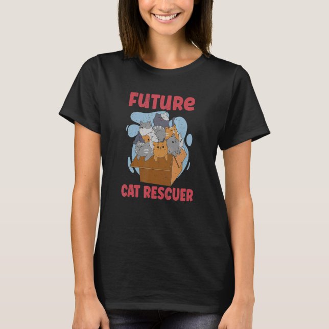 CAMISETA CAT RESCUE ANIMAL RIGHTS RESCUE CAT ADOPTION_1 (Frente)