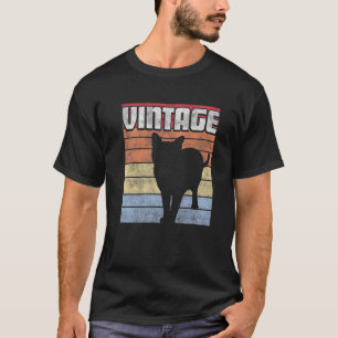 Camiseta Cat Retro Style Vintage Men Mulheres Crianças 80S