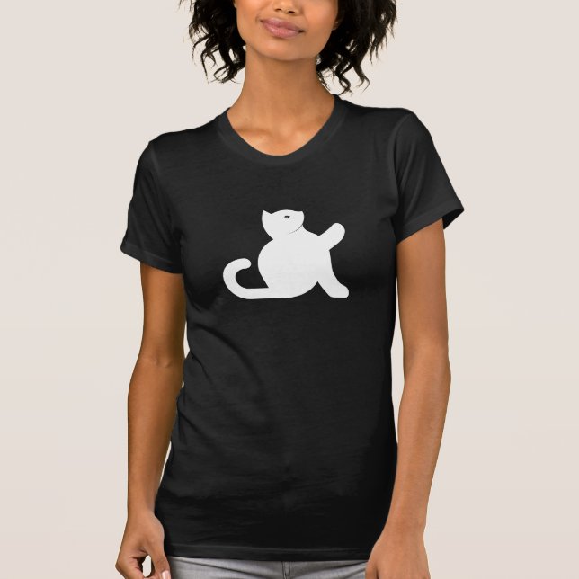 Camiseta Cat Says Hello (Frente)