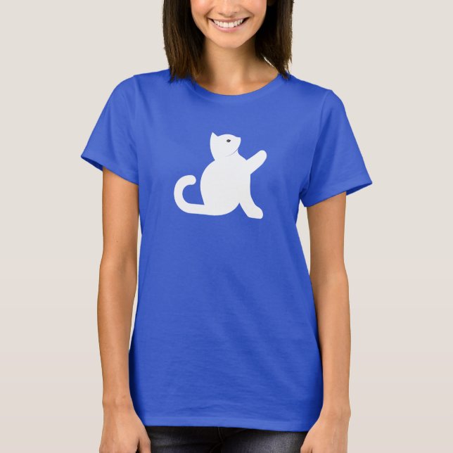 Camiseta Cat Says Hello (Frente)