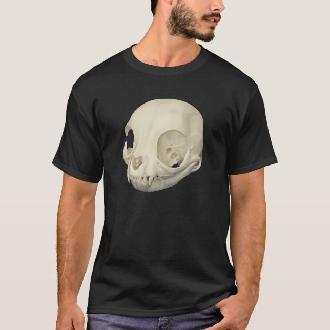 Camiseta Cat Skull (Frente)