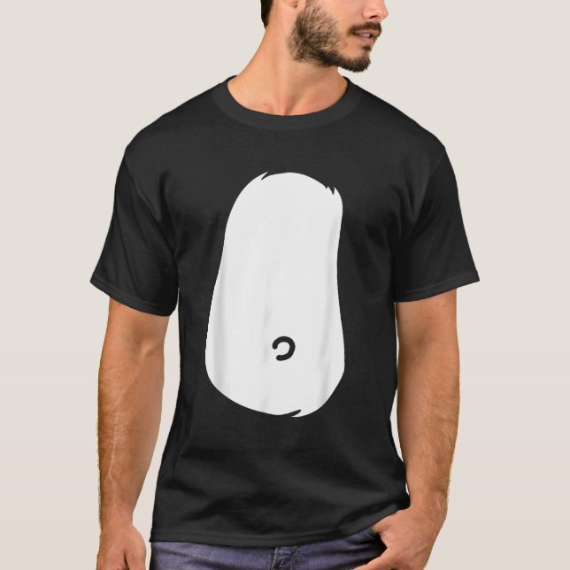 Camiseta Cat Skunk Panda Halloween (Frente)