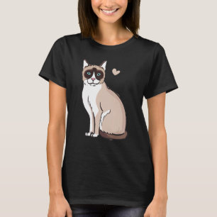 Camiseta Cat Snowshoe Cat