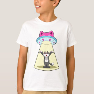Camiseta Cat Spaceship
