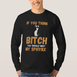 Camiseta Cat Sphynx