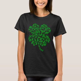 Camiseta Cat St Patricks Cattys Catricks Day Girls Women Sh