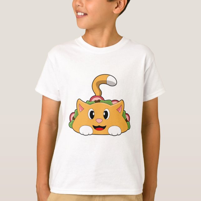 Camiseta Cat Taco (Frente)