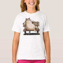 Camiseta Cat The Bench Sitter
