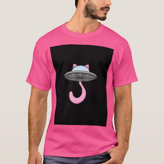 Camiseta Cat Ufo (Frente)