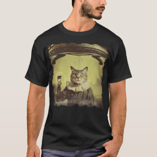 Camiseta Cat Ufo Selfie Invasão