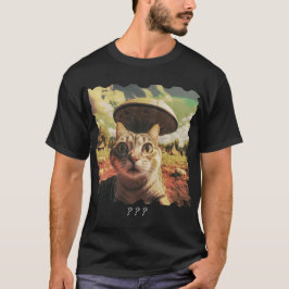 Camiseta Cat UFO Selfie: Invasion / Herren Tshirt #7