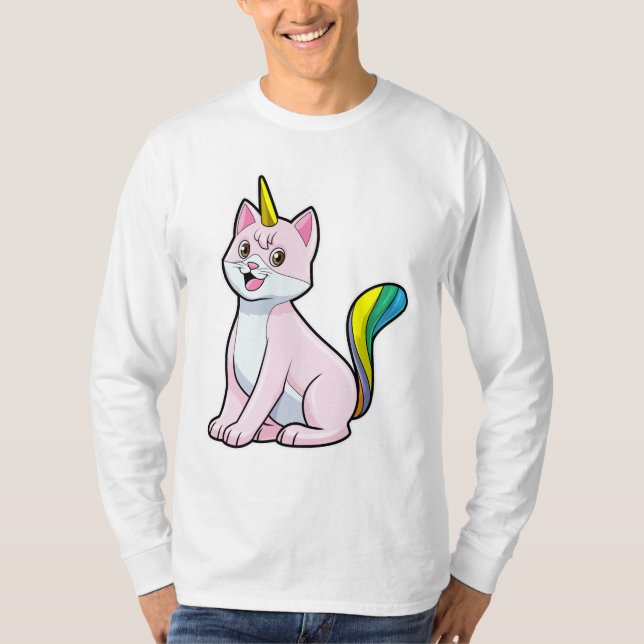 Camiseta Cat Unicorn (Frente)