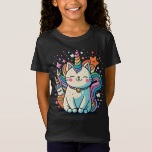 Camiseta Cat Unicorn Cute Kawaii TSirt