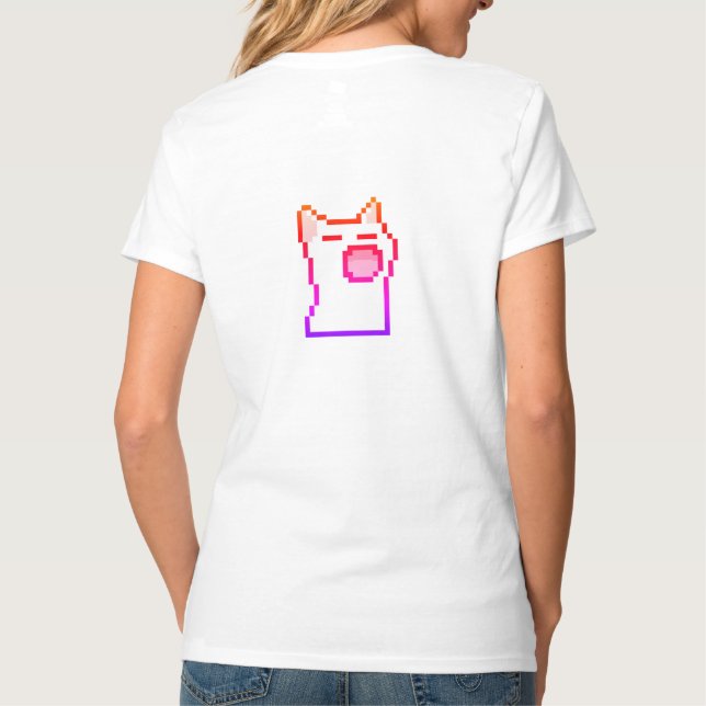 Camiseta Cat w (Verso)