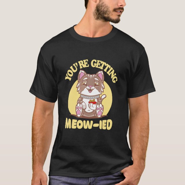Camiseta Cat Wedding (Frente)