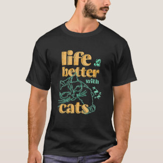 Camiseta Cat with Cats for Men Women Cat