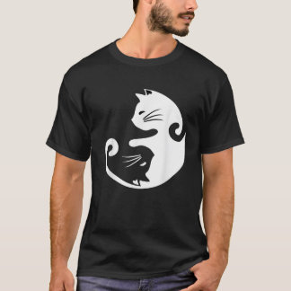 Camiseta Cat Yin Yang Yoga Cat Kitten Lover Gift