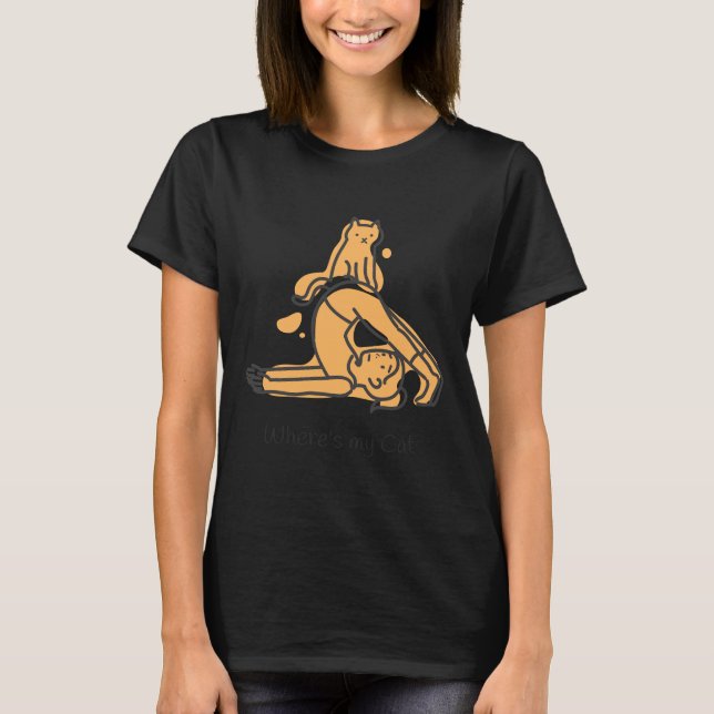 Camiseta Cat Yoga 33 (Frente)