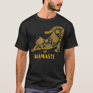 Camiseta Cat Yoga Namaste OM Funny Yoga Gift