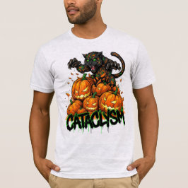 Camiseta Cataclismo negro de Jack-o-Lanterna