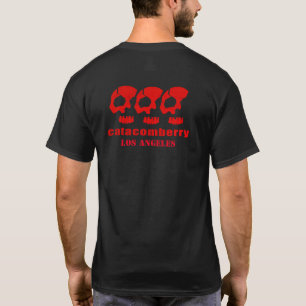 Camiseta catacomberry 3 Cabeça óssea