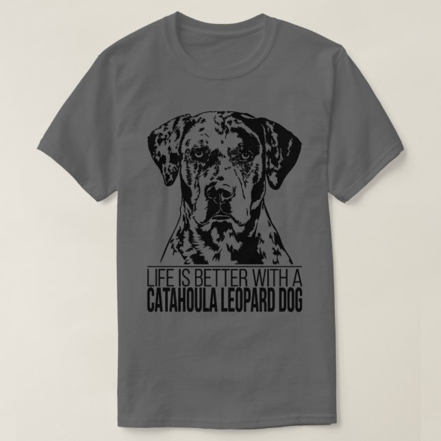 Camiseta CATAHOULA LEOPARD DOG é o melhor presente da mãe d (Frente do Design)