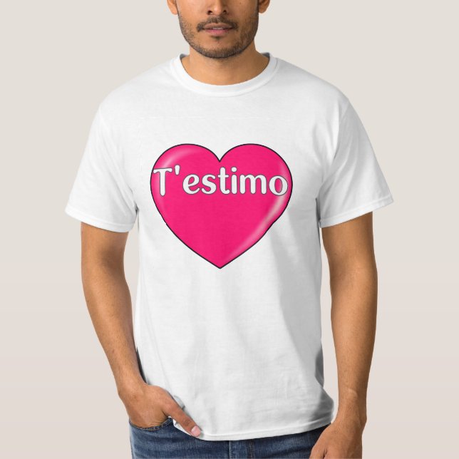 Camiseta Catalão - Eu te amo (Frente)