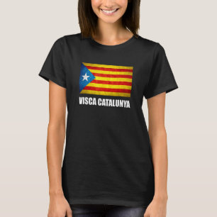 Camiseta Catalunha Catalonha Bandeira Catalã